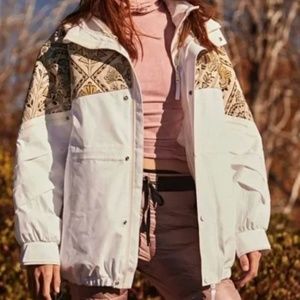 Free People Movement Summit Sunset 2 in 1 Ski Coat White